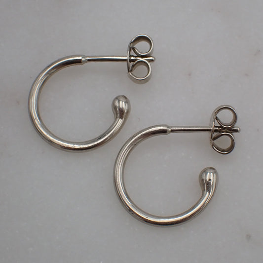Hoop Earrings - 12mm Studs