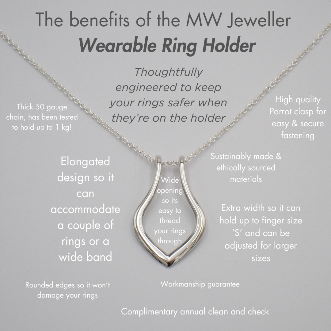 Necklace - Wearable Ring Holder