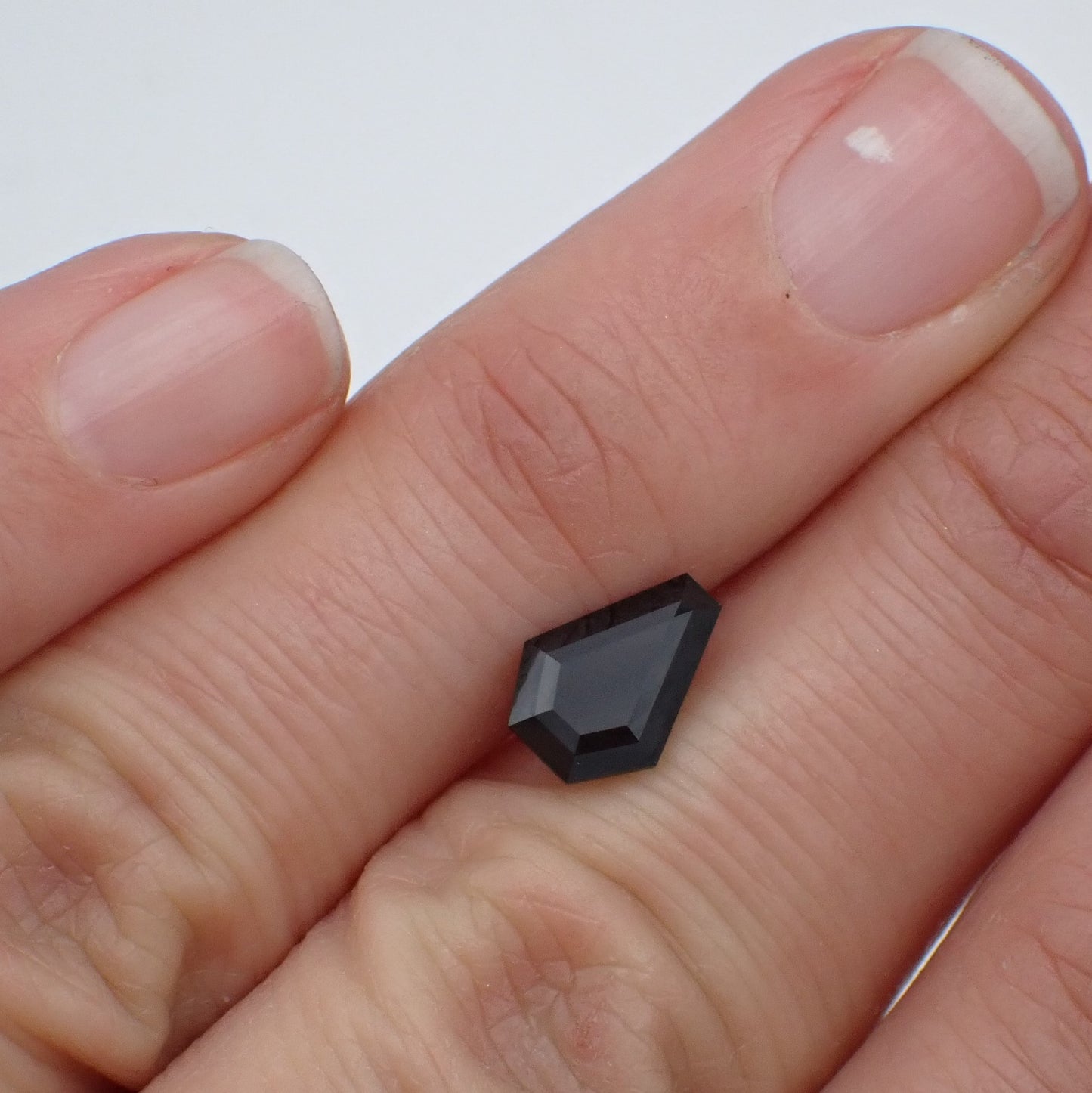 Australian Black Spinel - Coffin Step Cut 1.63ct