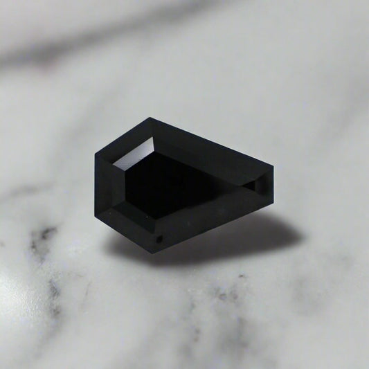Australian Black Spinel - Coffin Step Cut 1.63ct
