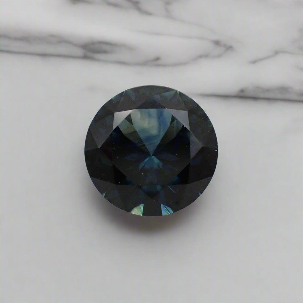 Australian Blue Parti Sapphire - Round 0.78ct