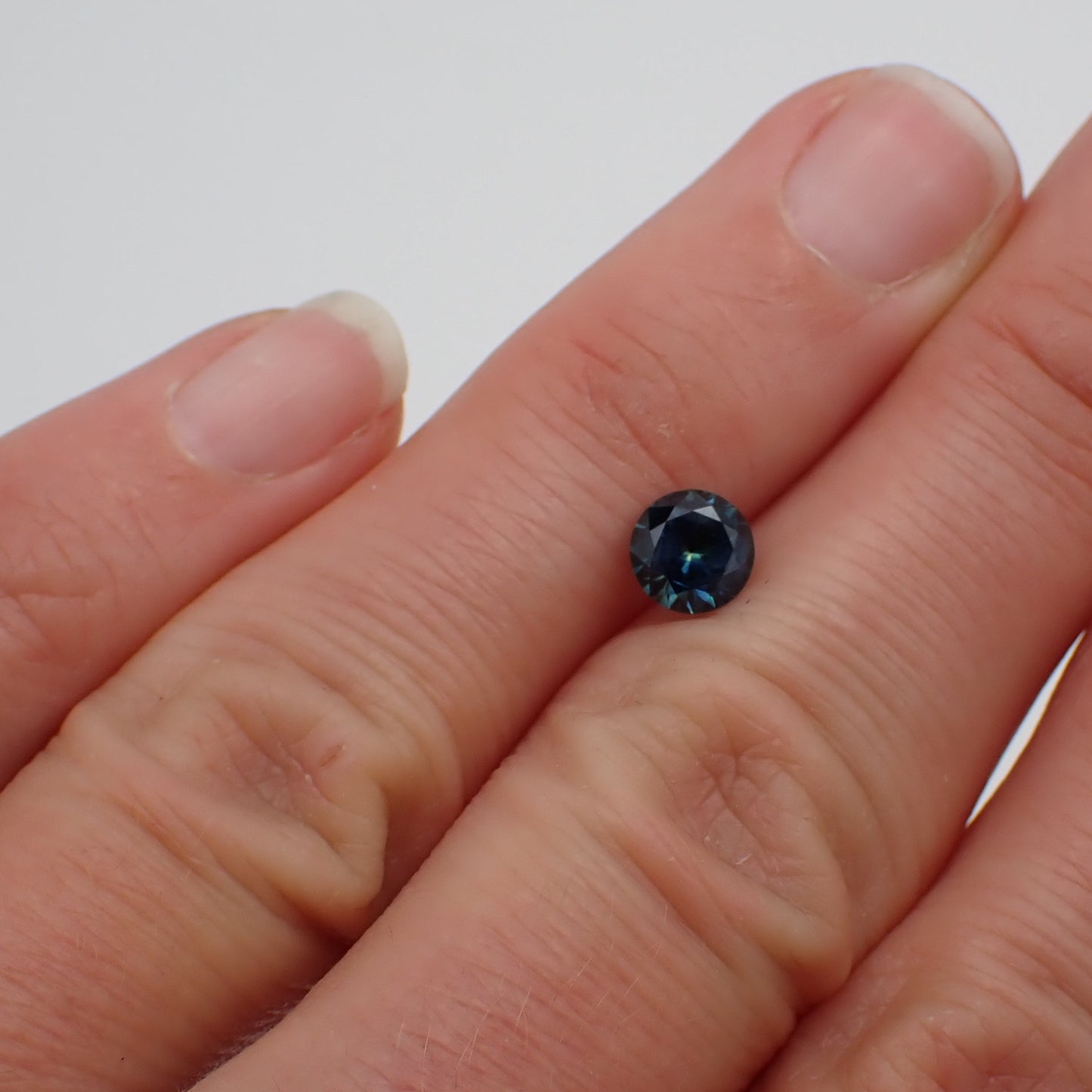 Australian Blue Parti Sapphire - Round 0.85ct