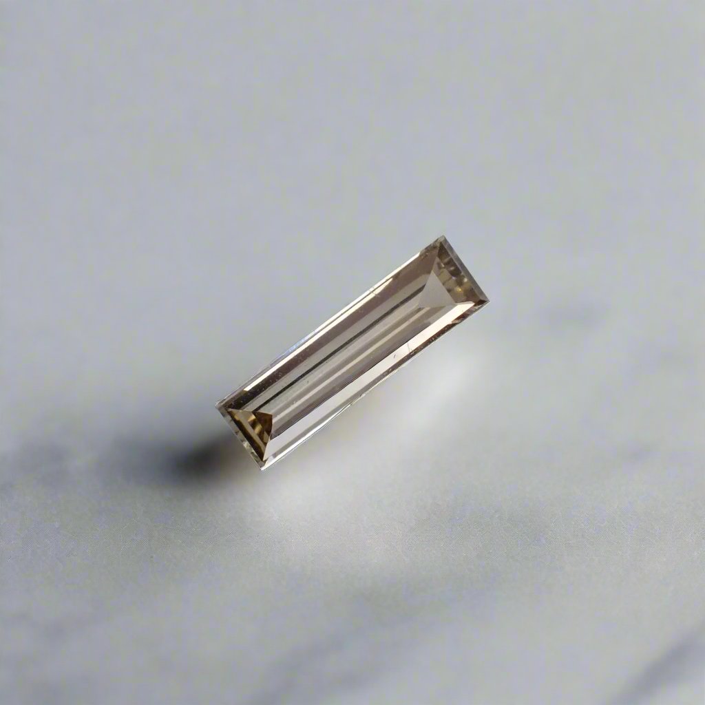 Australian Champagne Diamond - Baguette Cut 0.093ct
