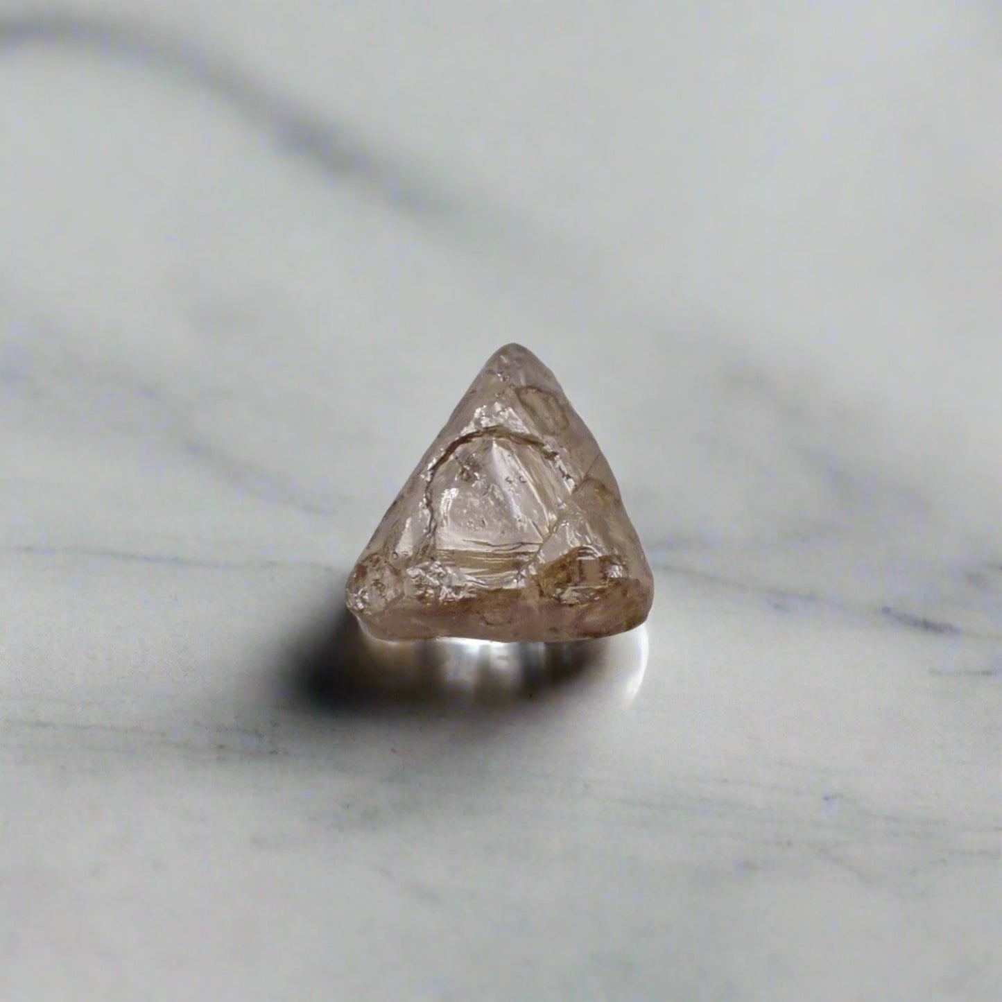 Australian Champagne Diamond - Uncut Maccle 0.45ct