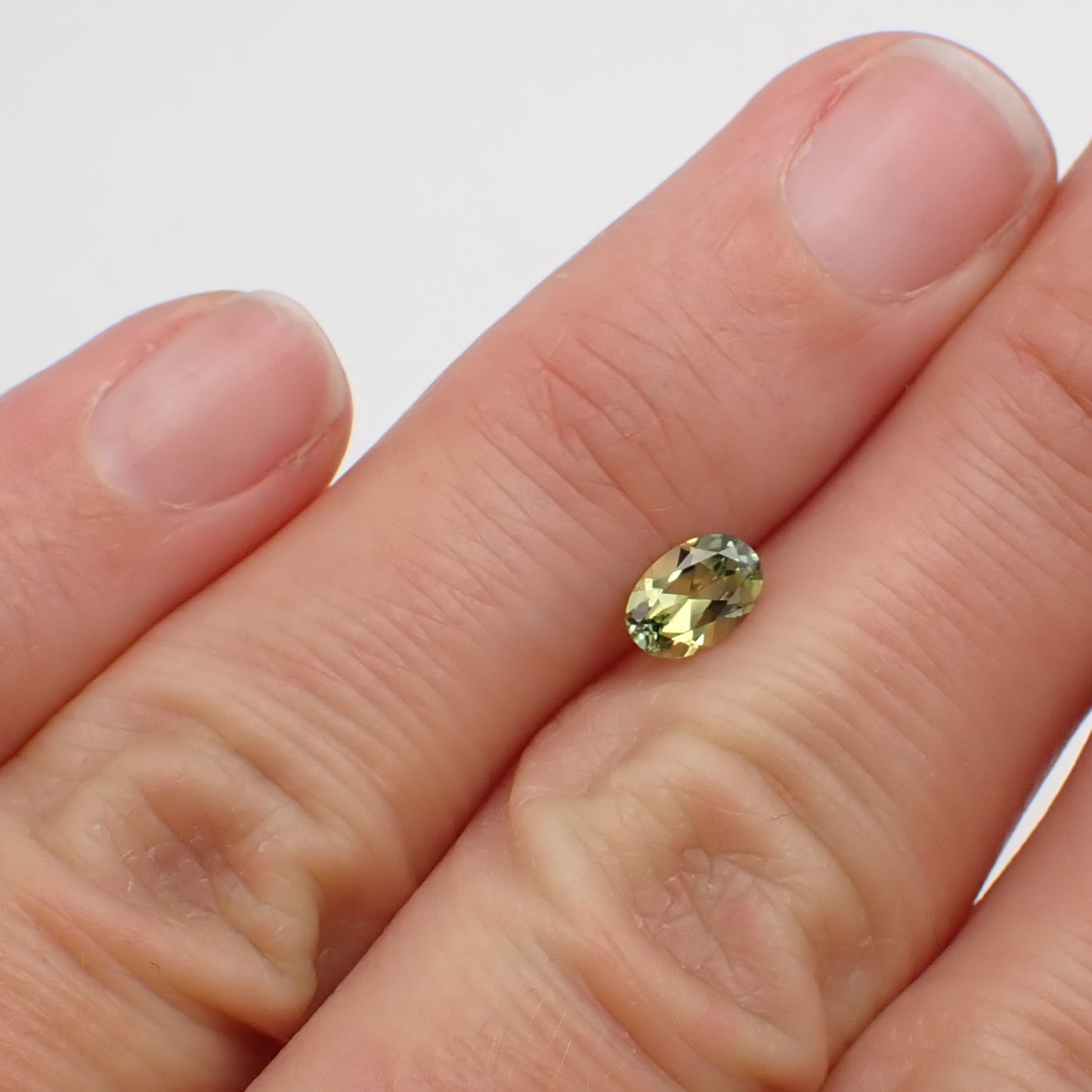 Australian Parti Sapphire - Oval Cut 0.55ct