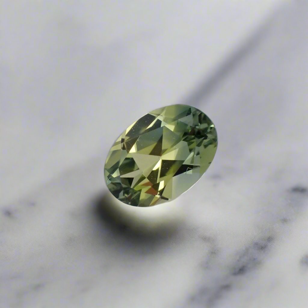 Australian Parti Sapphire - Oval Cut 0.55ct