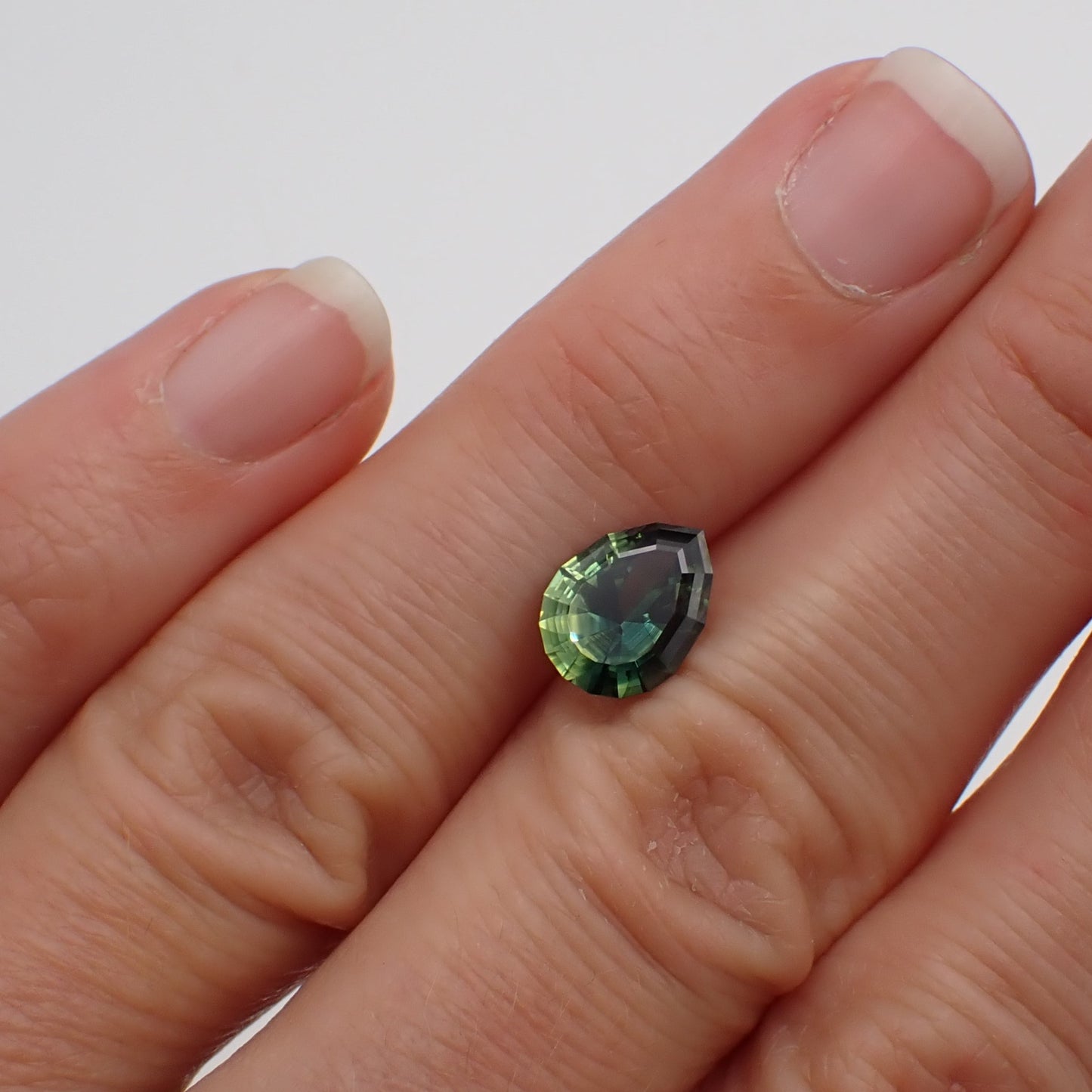 Australian Parti Sapphire - Pear Cut 1.96ct