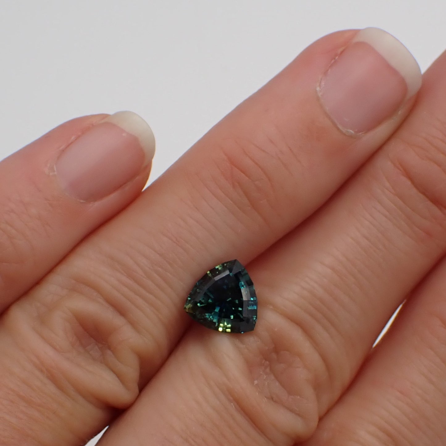 Australian Parti Sapphire - Trilliant Cut 2.37ct