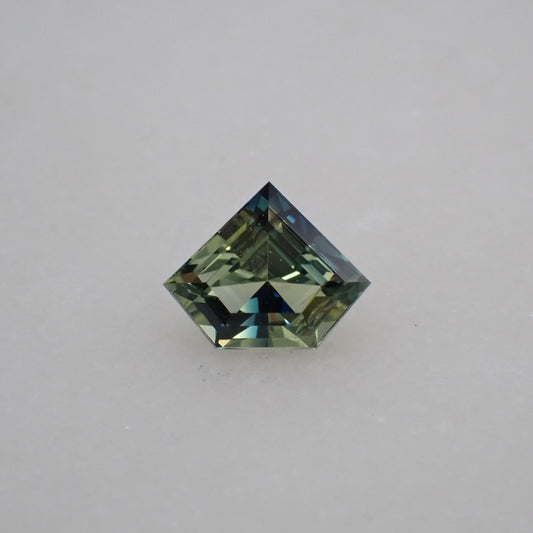 Australian Parti Sapphire - Freeform Diamond Shape 0.66ct