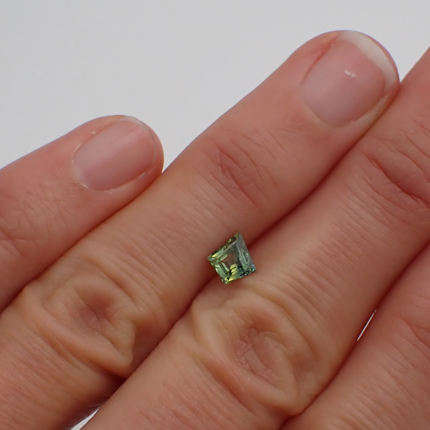 Australian Parti Sapphire - Kite Cut 0.65ct