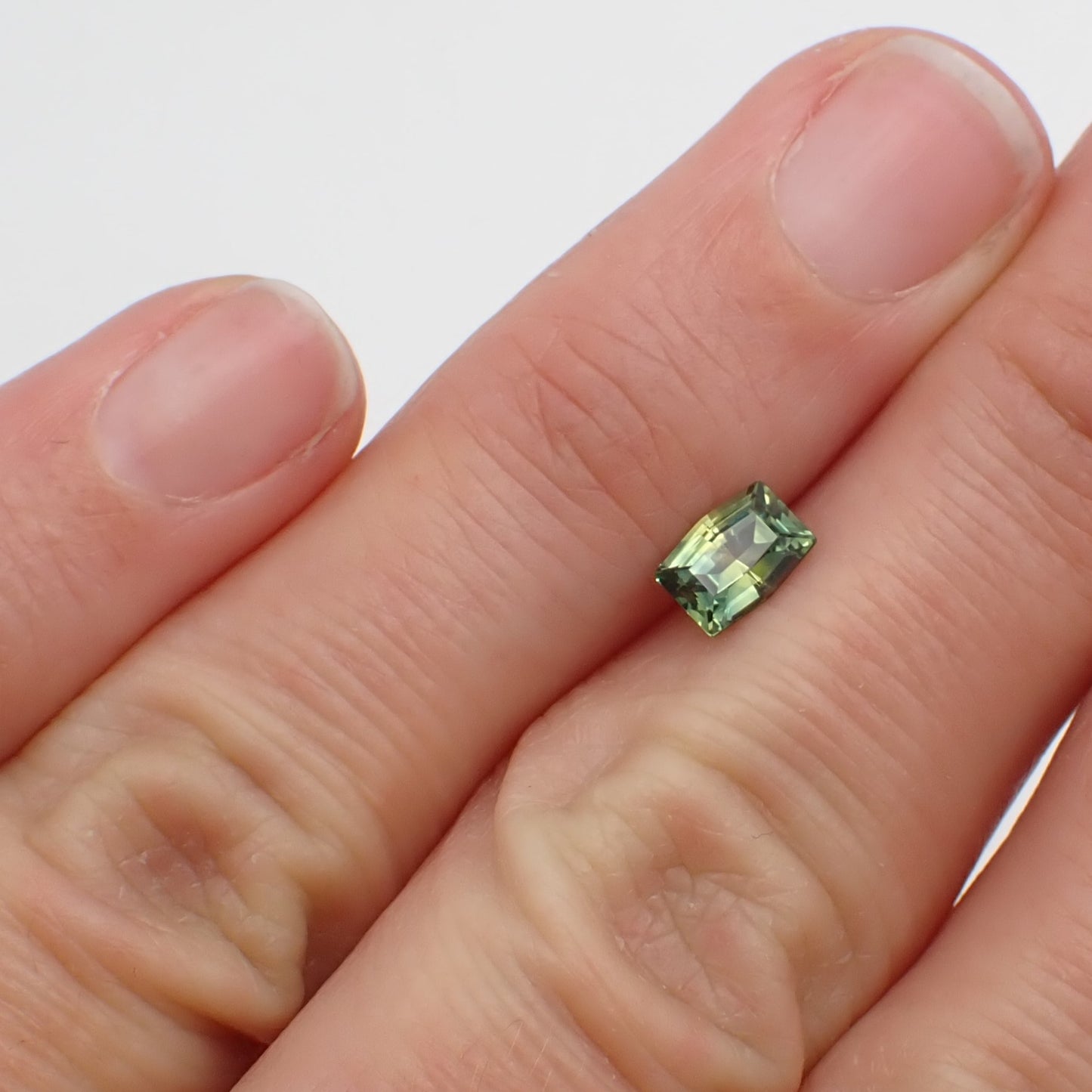 Australian Parti Sapphire - Lozenge Cut 0.74ct