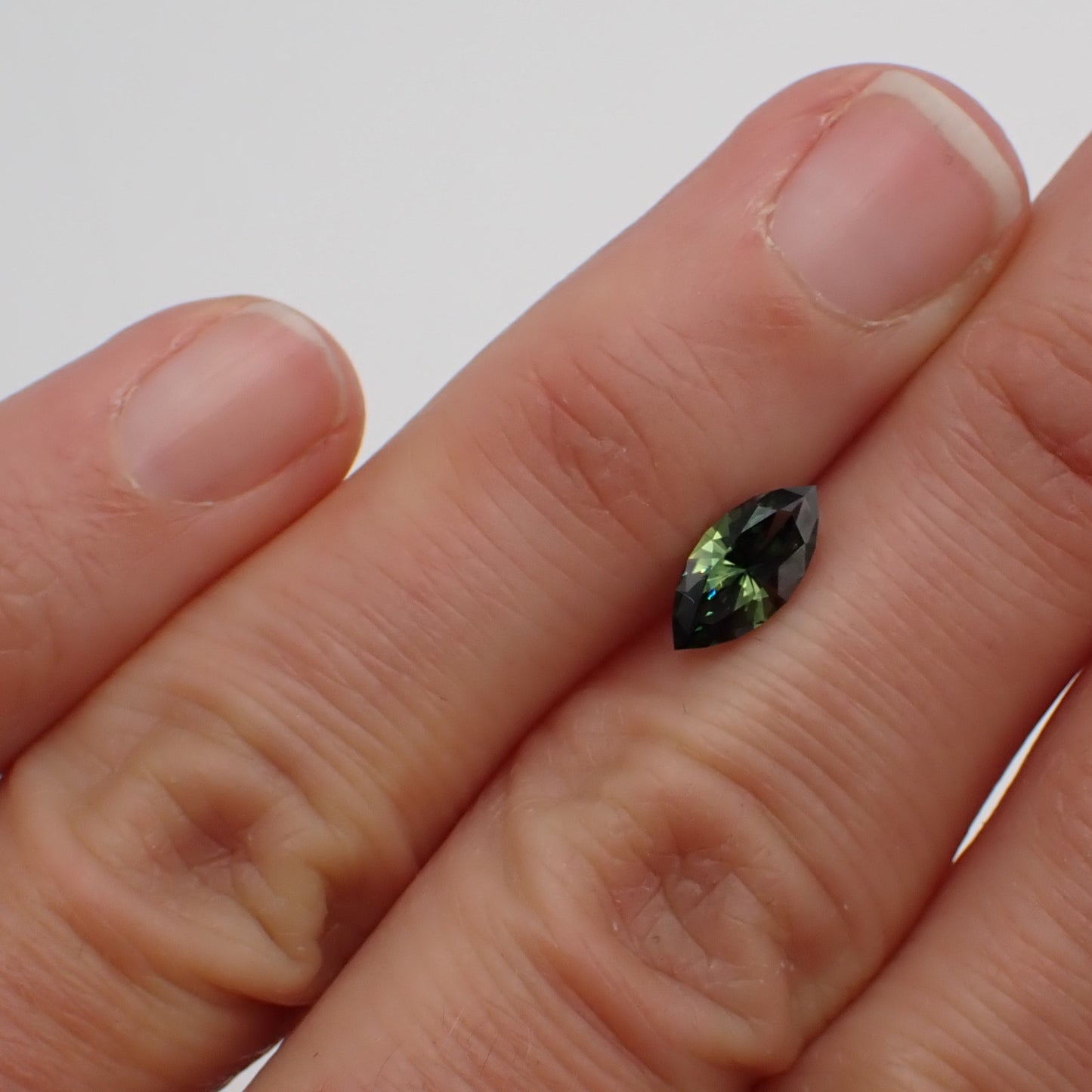 Australian Teal Parti Sapphire - Marquise Cut 0.96ct