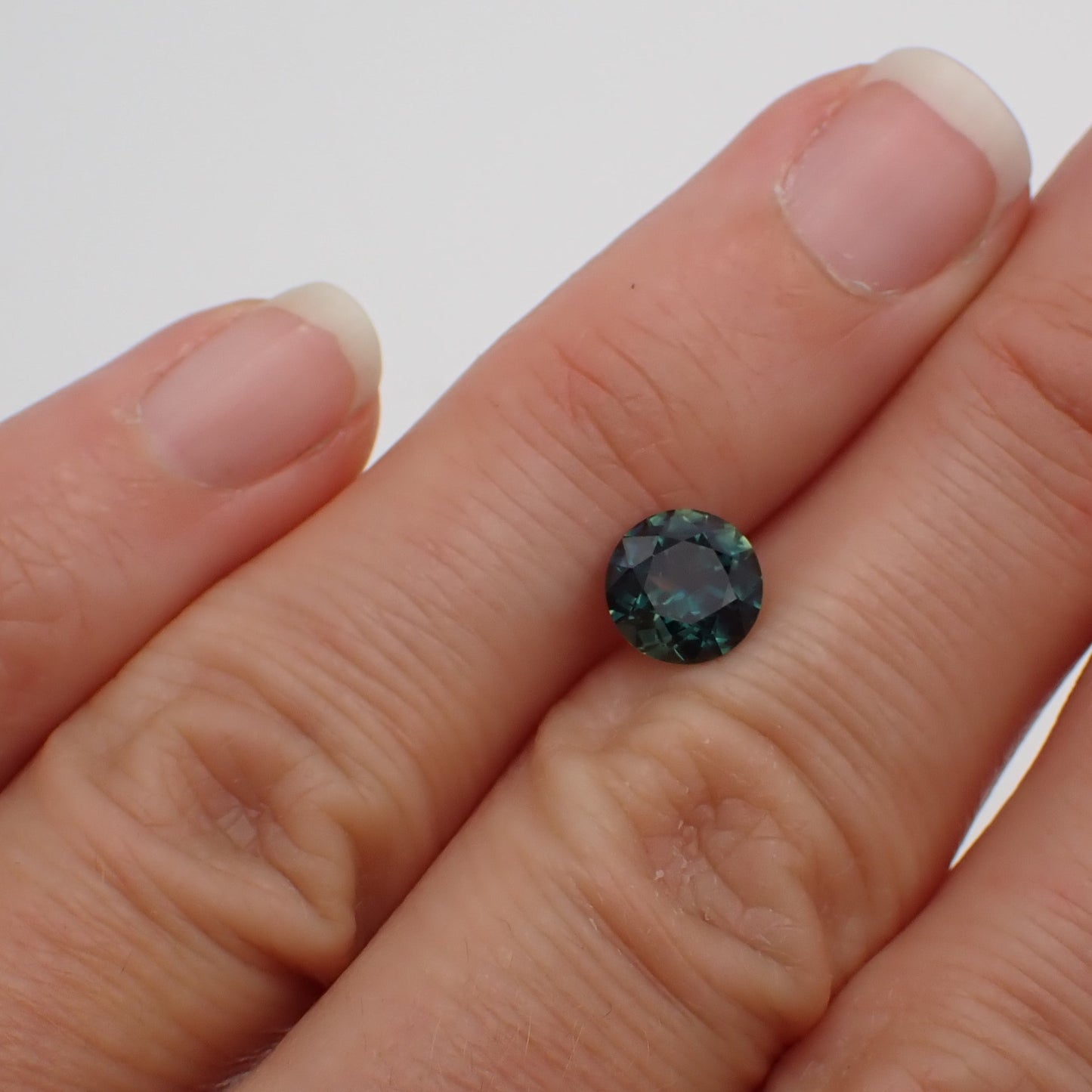 Australian Parti Sapphire - Round Cut 1.50ct