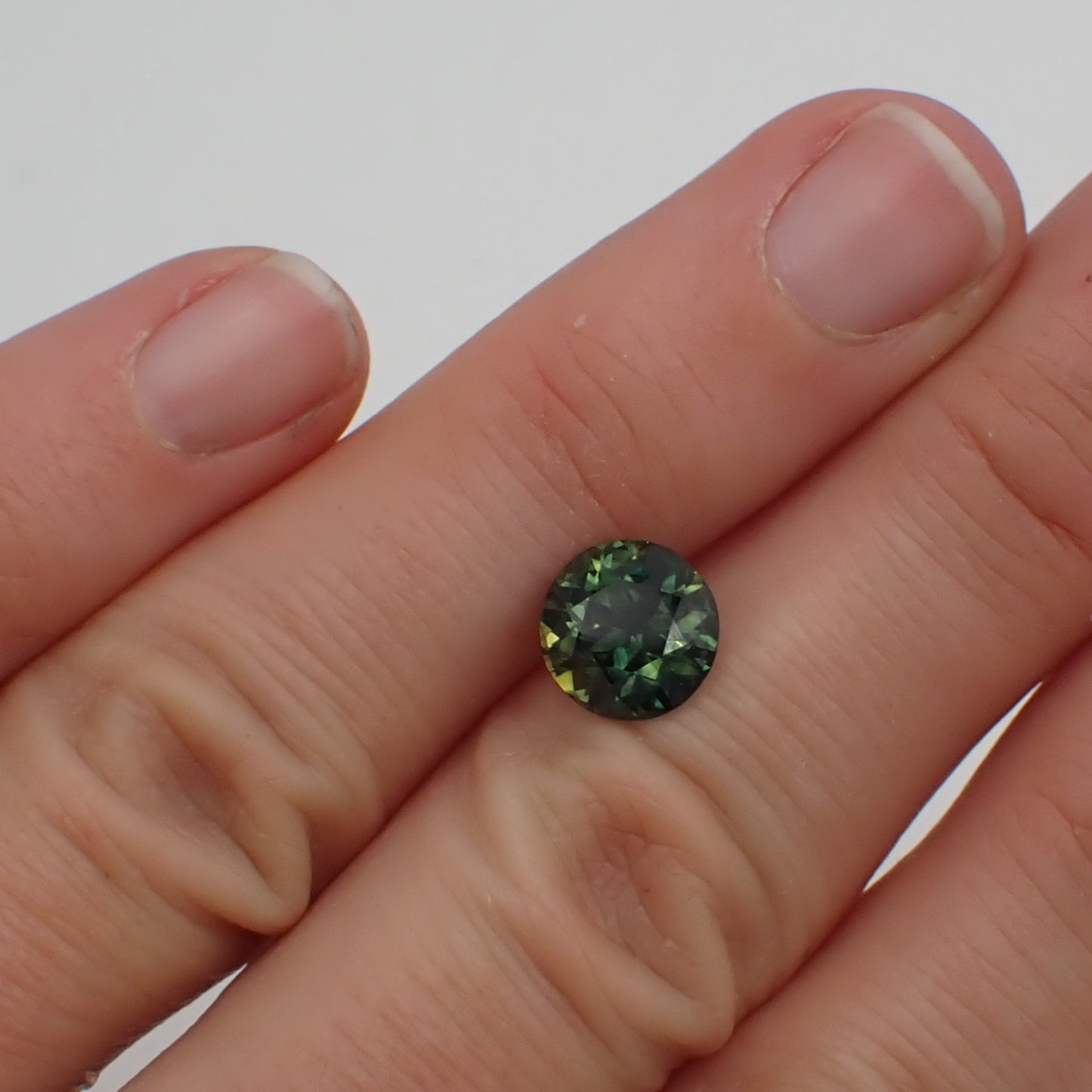 Australian Teal Sapphire - Round Cut 2.82ct