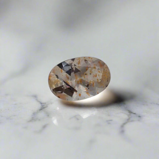 Australian Rainbow Lattice - Oval Cut 0.47ct