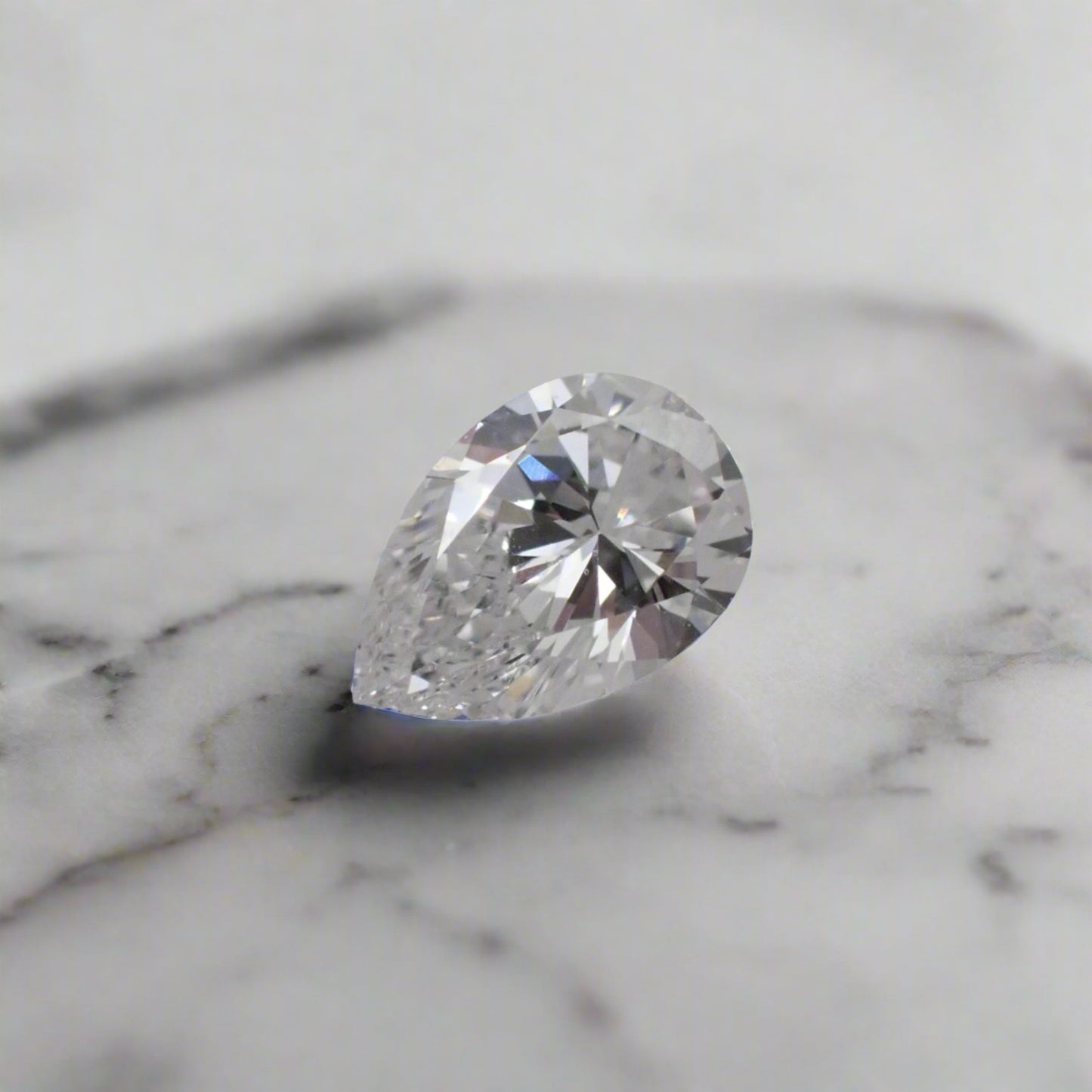 Recycled Diamond - Pear Cut 0.23ct