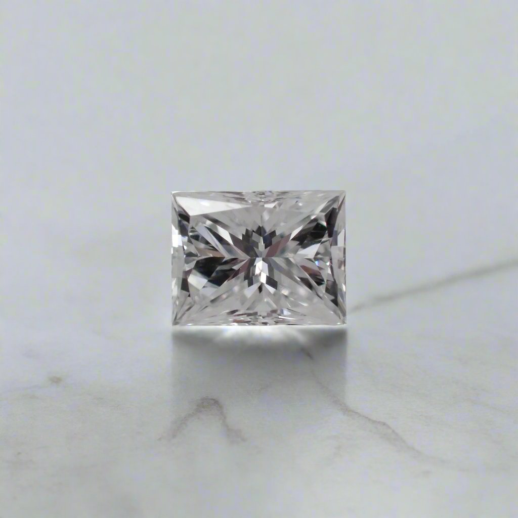 Recycled Diamond - Rectangular Princess Cut - 0.26ct