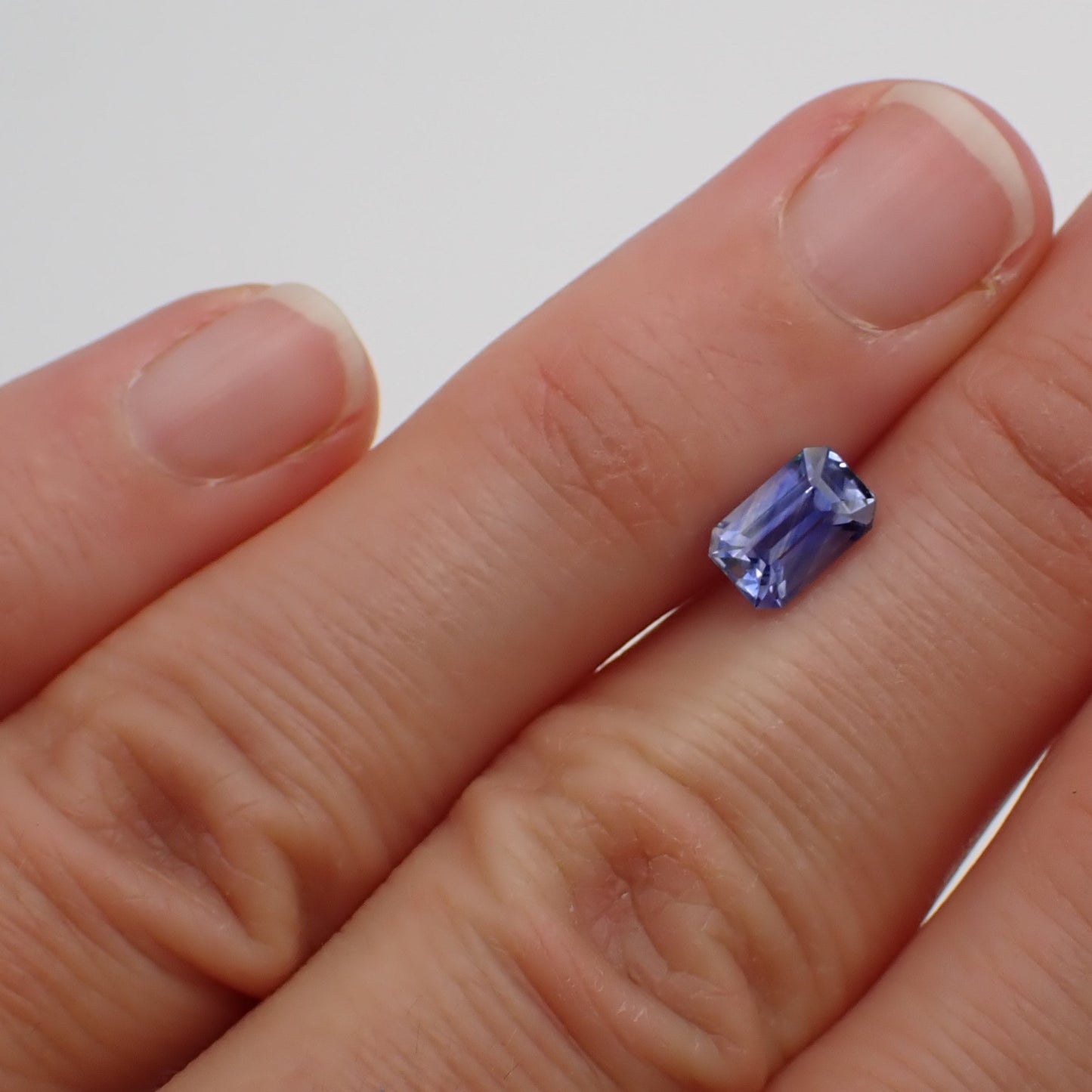 Sri Lankan Blue Sapphire - Emerald Cut 1.20ct