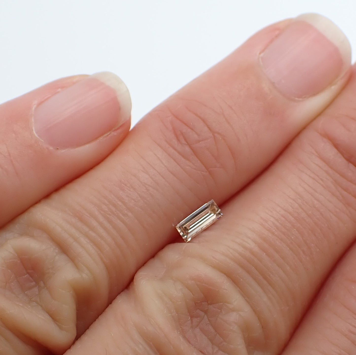 Australian Champagne Diamond - Baguette Cut 0.16ct