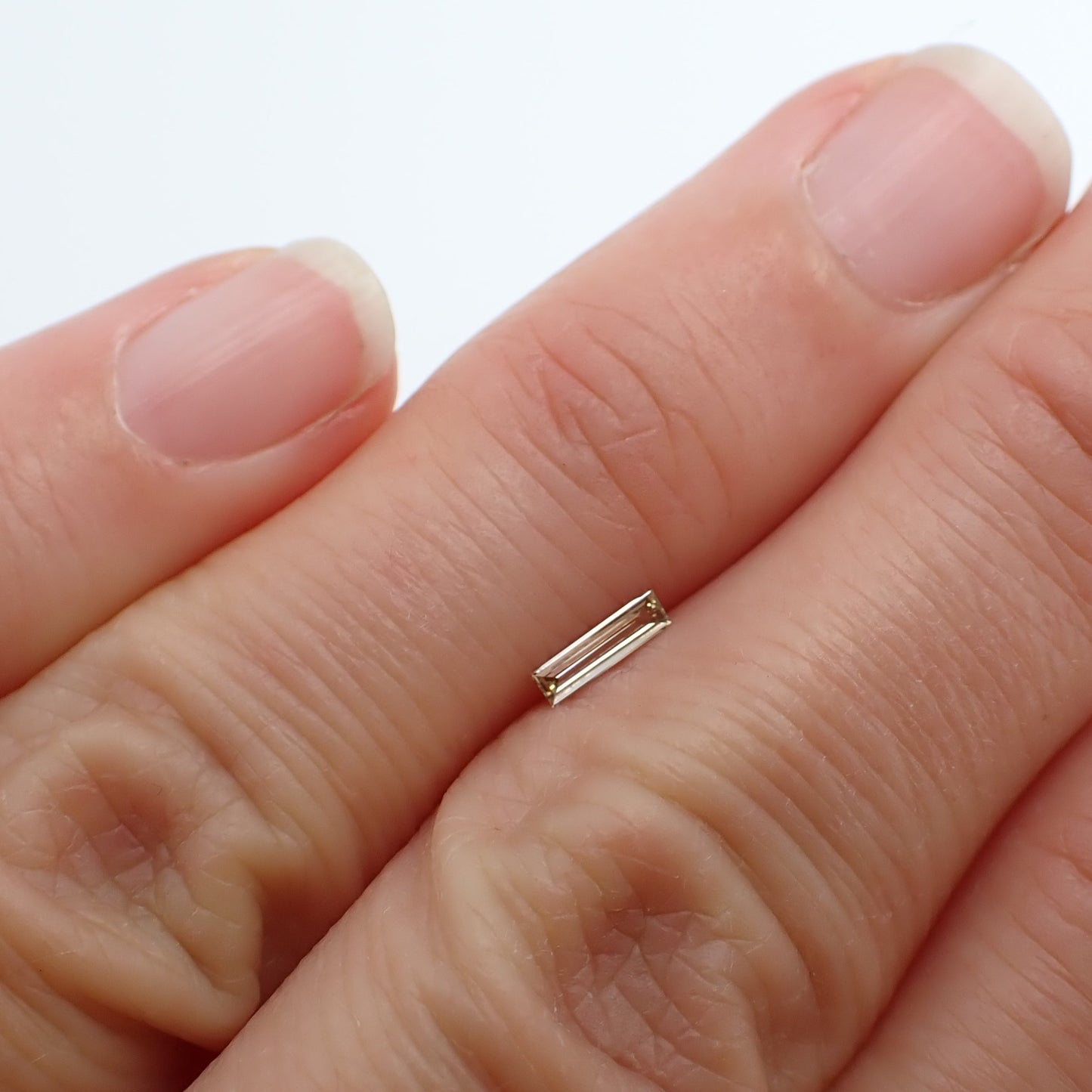 Australian Champagne Diamond - Baguette Cut 0.093ct