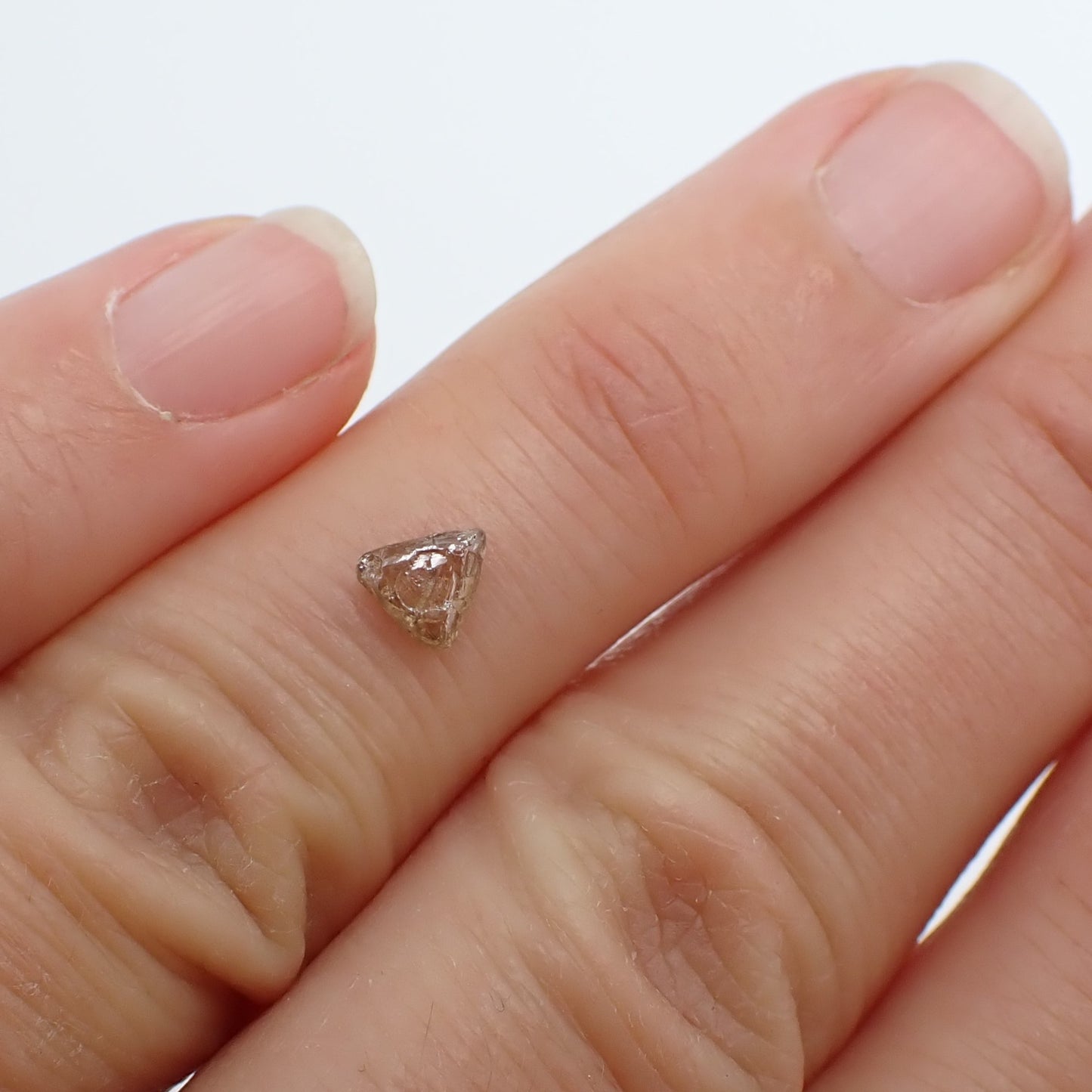 Australian Champagne Diamond - Uncut Maccle 0.45ct