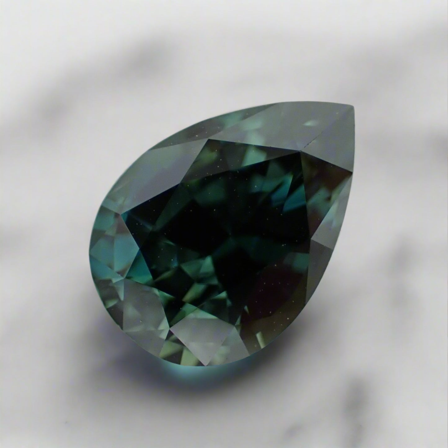 Australian Teal Sapphire - Pear Cut 1.33ct