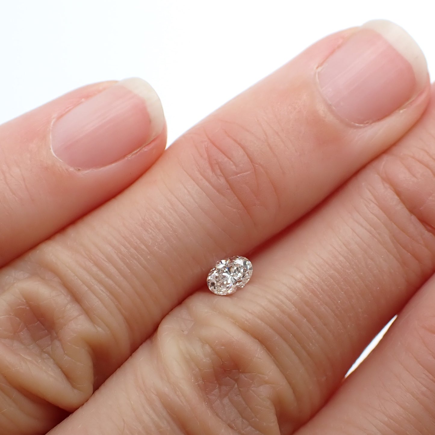 Recycled Diamond - Oval Cut 0.27ct