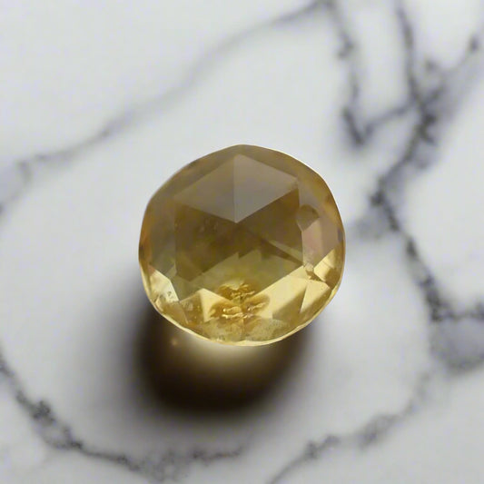 Sri Lankan Yellow Sapphire - Rose Cut