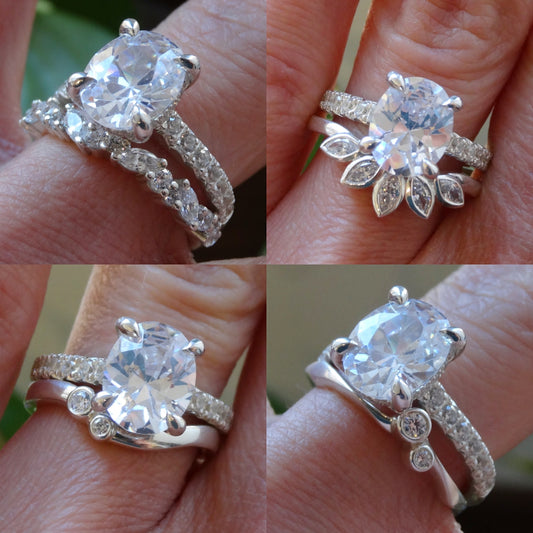 FITTED WEDDING RING DESIGNS - so many options!