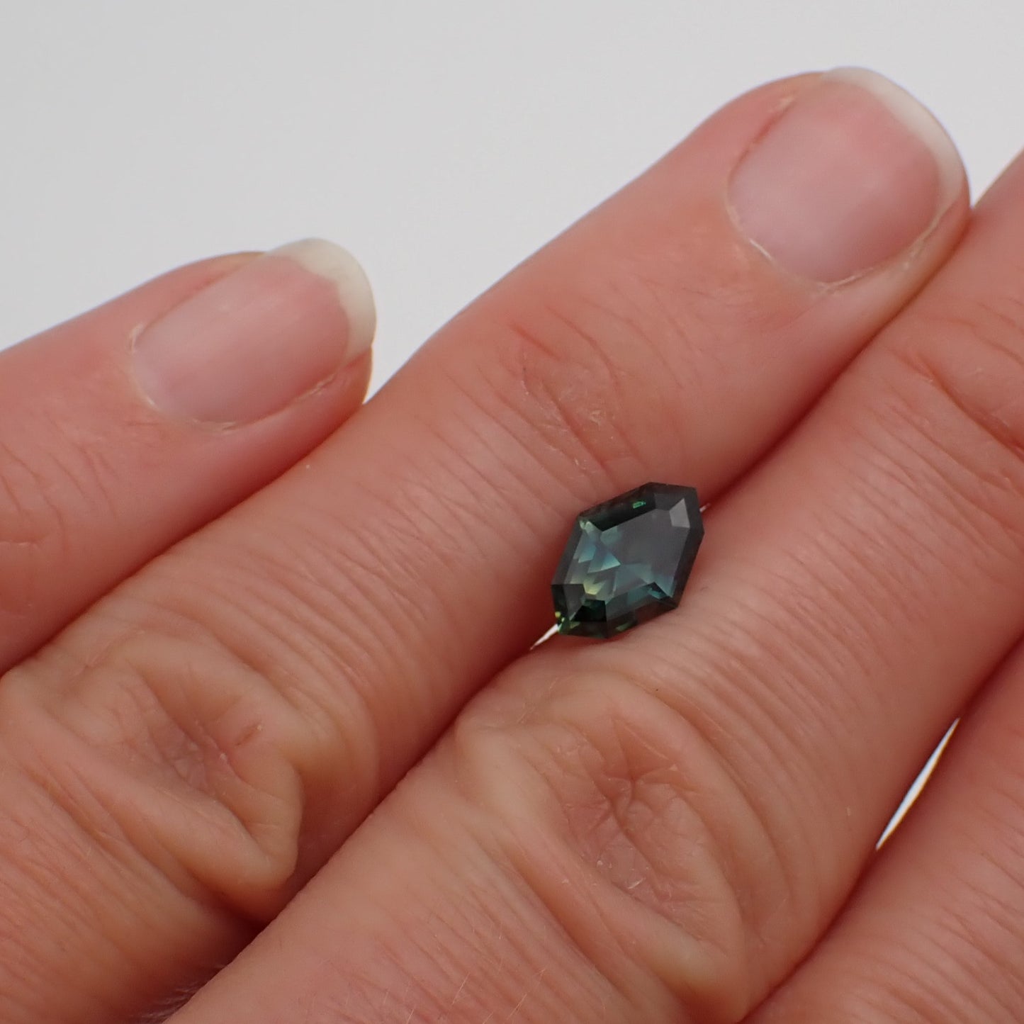 Australian Blue Parti Sapphire - Elongated Octagon 1.42ct