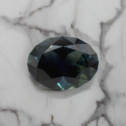 Australian Blue Parti Sapphire - Oval 1.11ct