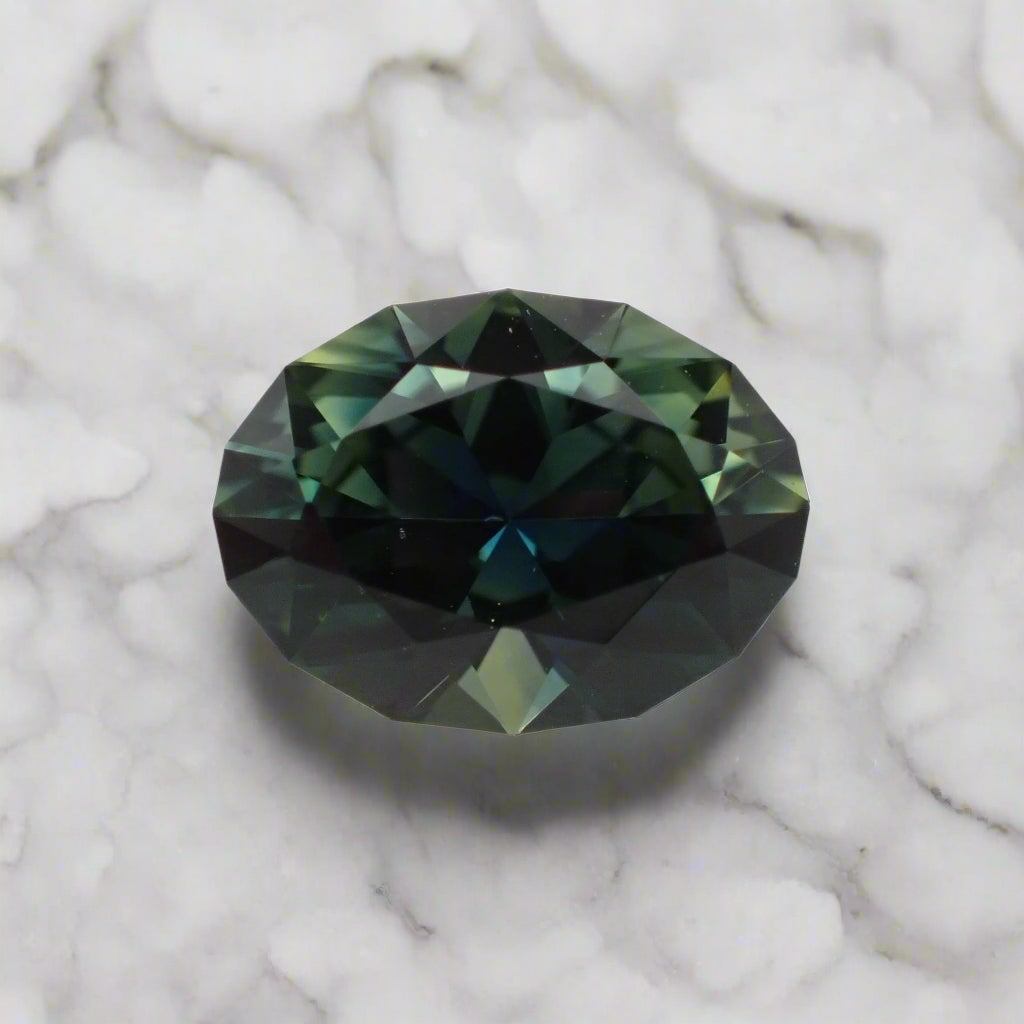 Australian Blue Parti Sapphire - Oval 1.13ct