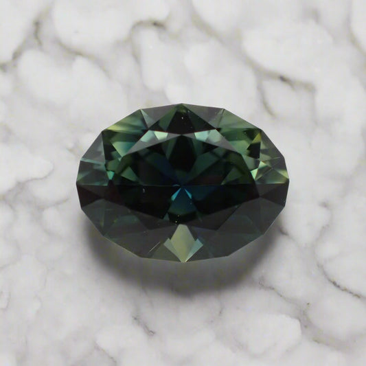 Australian Blue Parti Sapphire - Oval 1.13ct
