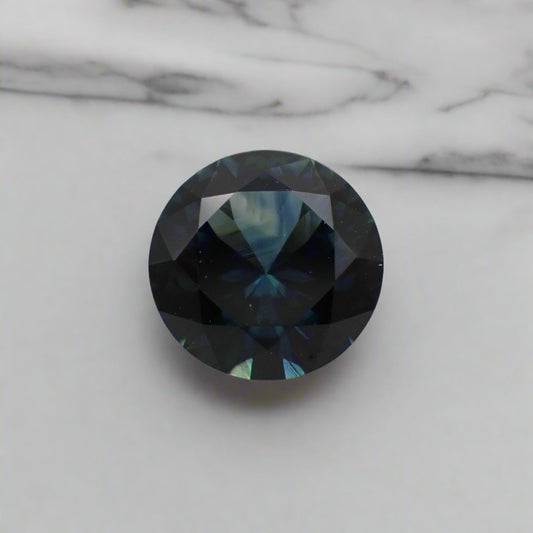 Australian Blue Parti Sapphire - Round 0.78ct