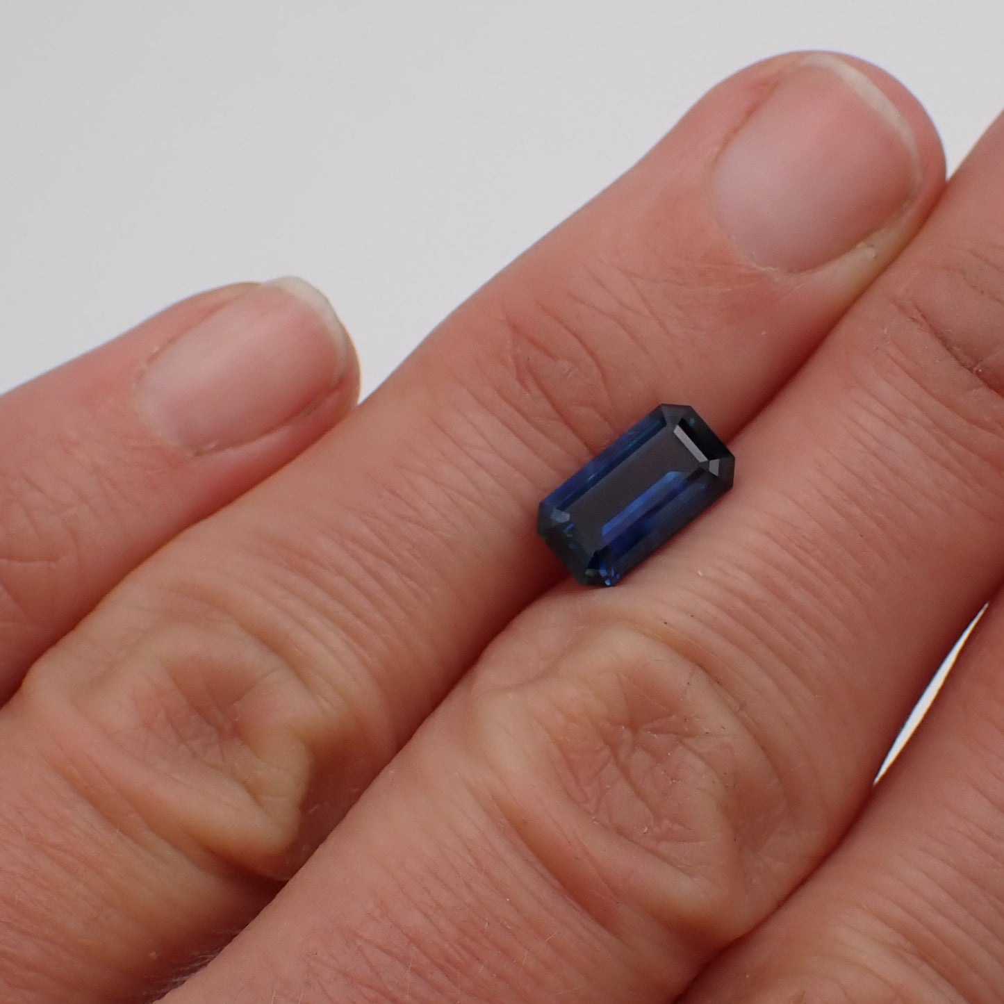 Australian Blue Sapphire - Emerald Cut 2.15ct