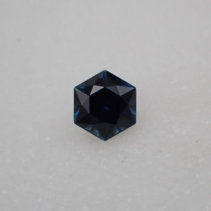 Australian Blue Sapphire - Hexagon Cut 0.47ct