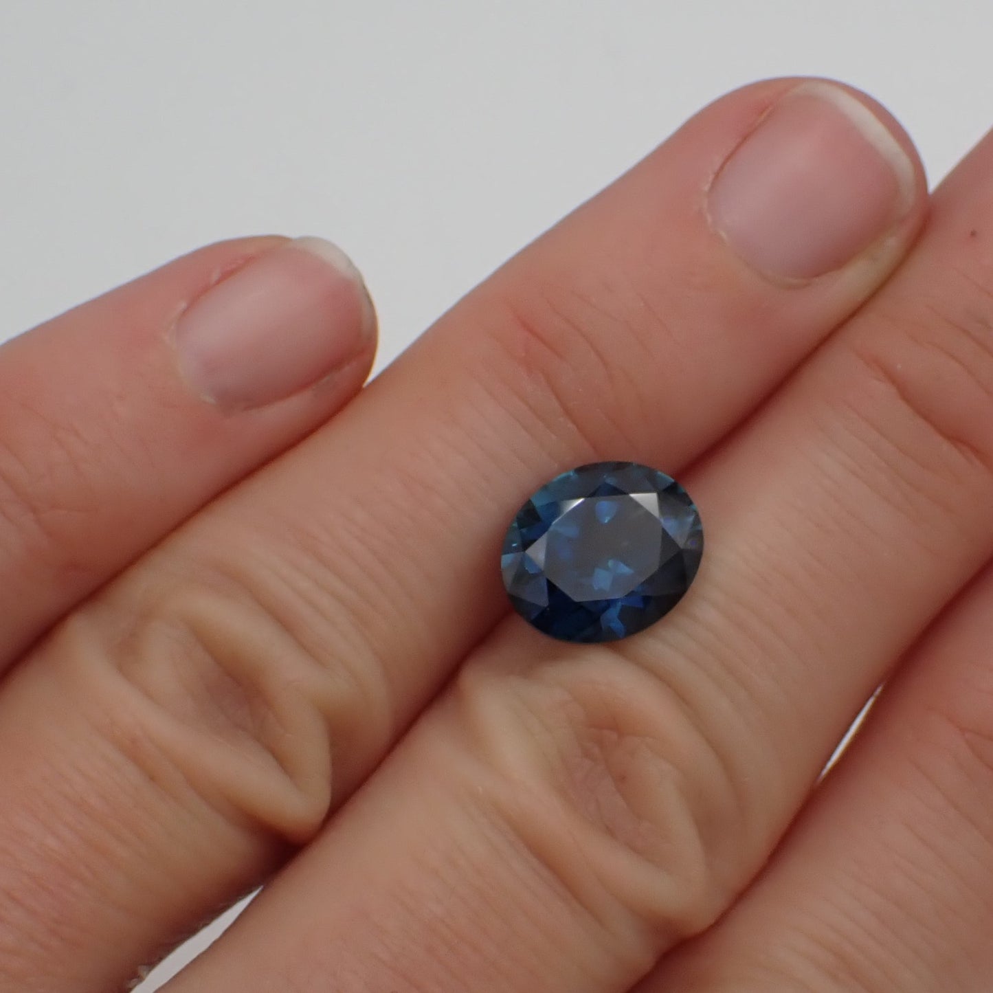 Australian Blue Sapphire - Oval Cut 4.37ct