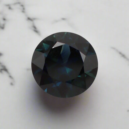 Australian Blue Sapphire - Round Cut 1.37ct