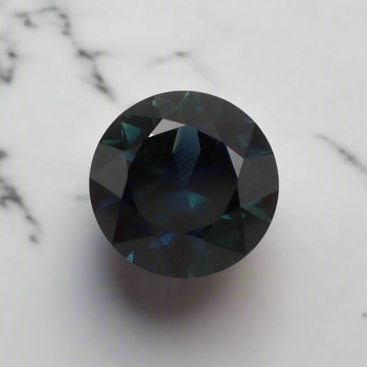 Australian Blue Sapphire - Round Cut 1.37ct