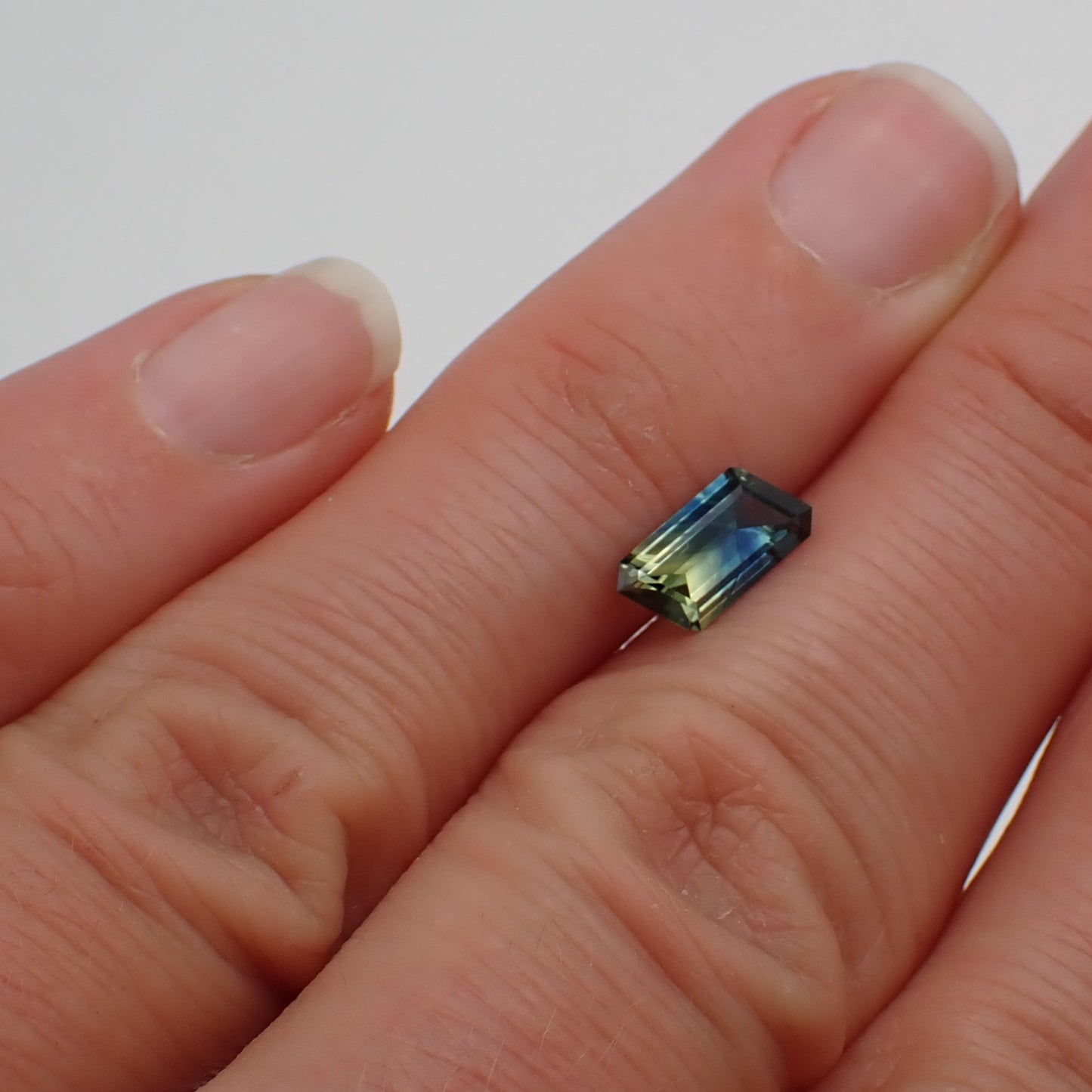 Australian Blue/Yellow Parti Sapphire - Trapezoid 0.94ct
