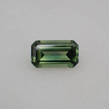 Australian Green Sapphire - Emerald Cut 0.79ct