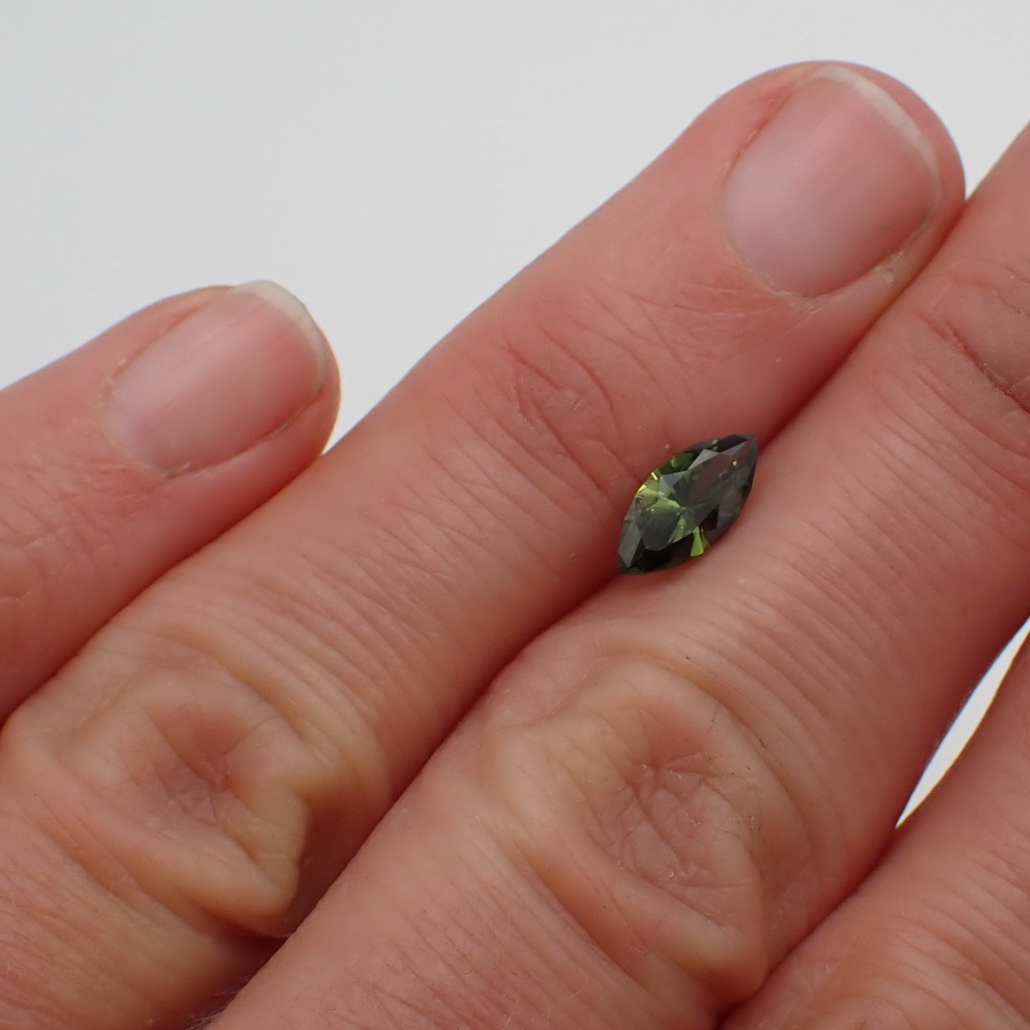 Australian Green Sapphire - Marquise Cut 0.85ct