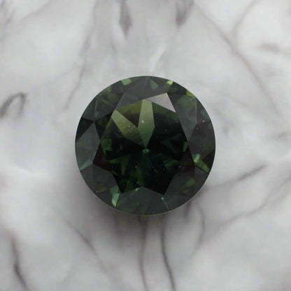 Australian Green Sapphire - Round 1.06ct