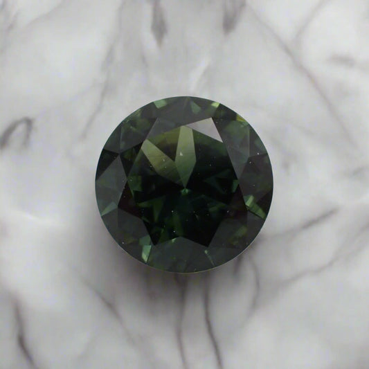 Australian Green Sapphire - Round 1.06ct