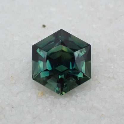 Australian Teal Sapphire - Hexagonal Cut 1.00ct