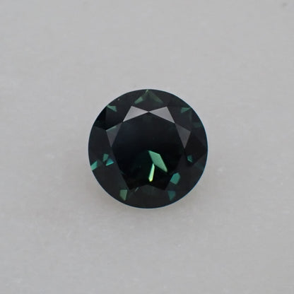 Australian Teal Sapphire - Round Cut 0.90ct