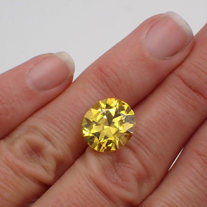 Australian Yellow Sapphire - Oval Cut 7.72ct