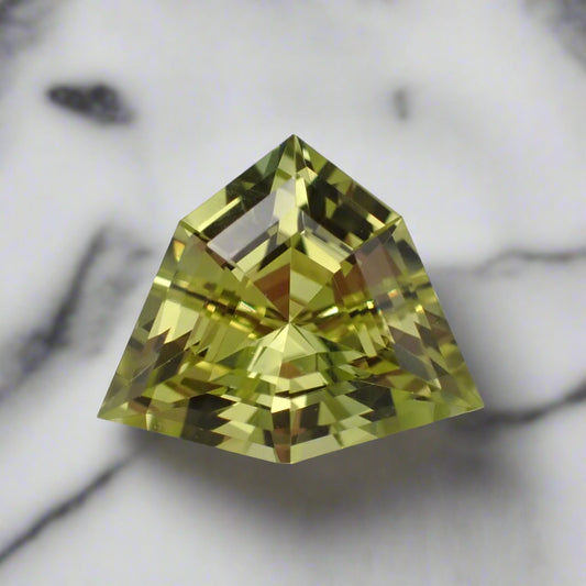 Australian Yellow Sapphire - Shield Cut 1.19ct