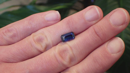 Australian Blue Sapphire - Emerald Cut 2.15ct