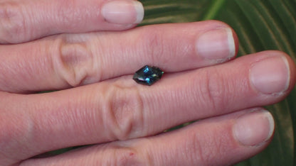 Australian Blue Parti Sapphire - Elongated Octagon 1.42ct